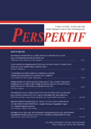 					View Vol. 29 No. 2 (2024): Edisi Mei
				