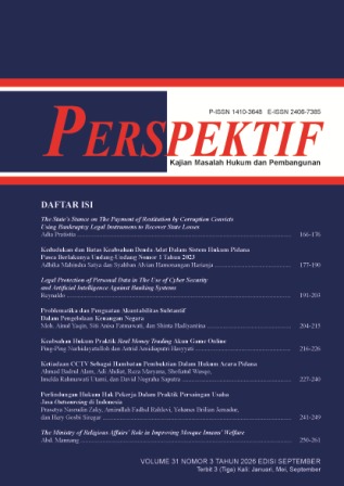 					View Vol. 31 No. 3 (2026): Edisi September
				